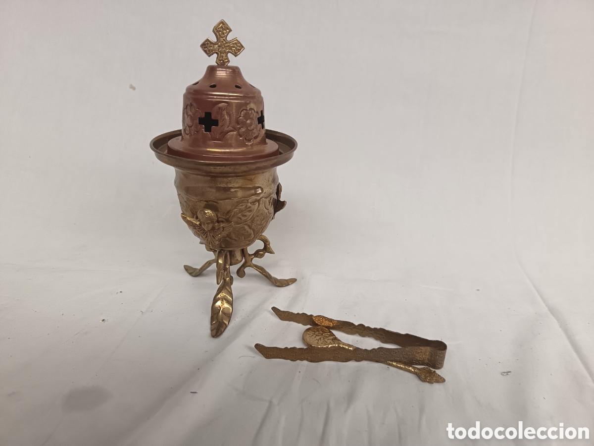 Antig&uuml;edades: INCENSARIO, LITURGIAS, LAT&Oacute;N, CRISTAL, IGLESIA