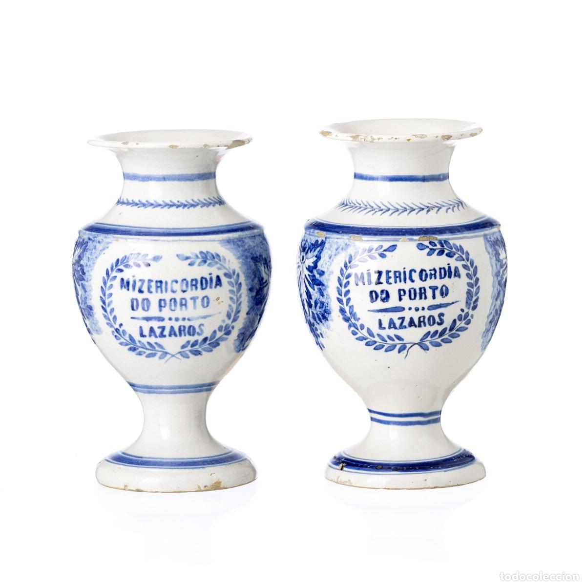 Antig&uuml;edades: PAR DE JARRAS DE BARRO