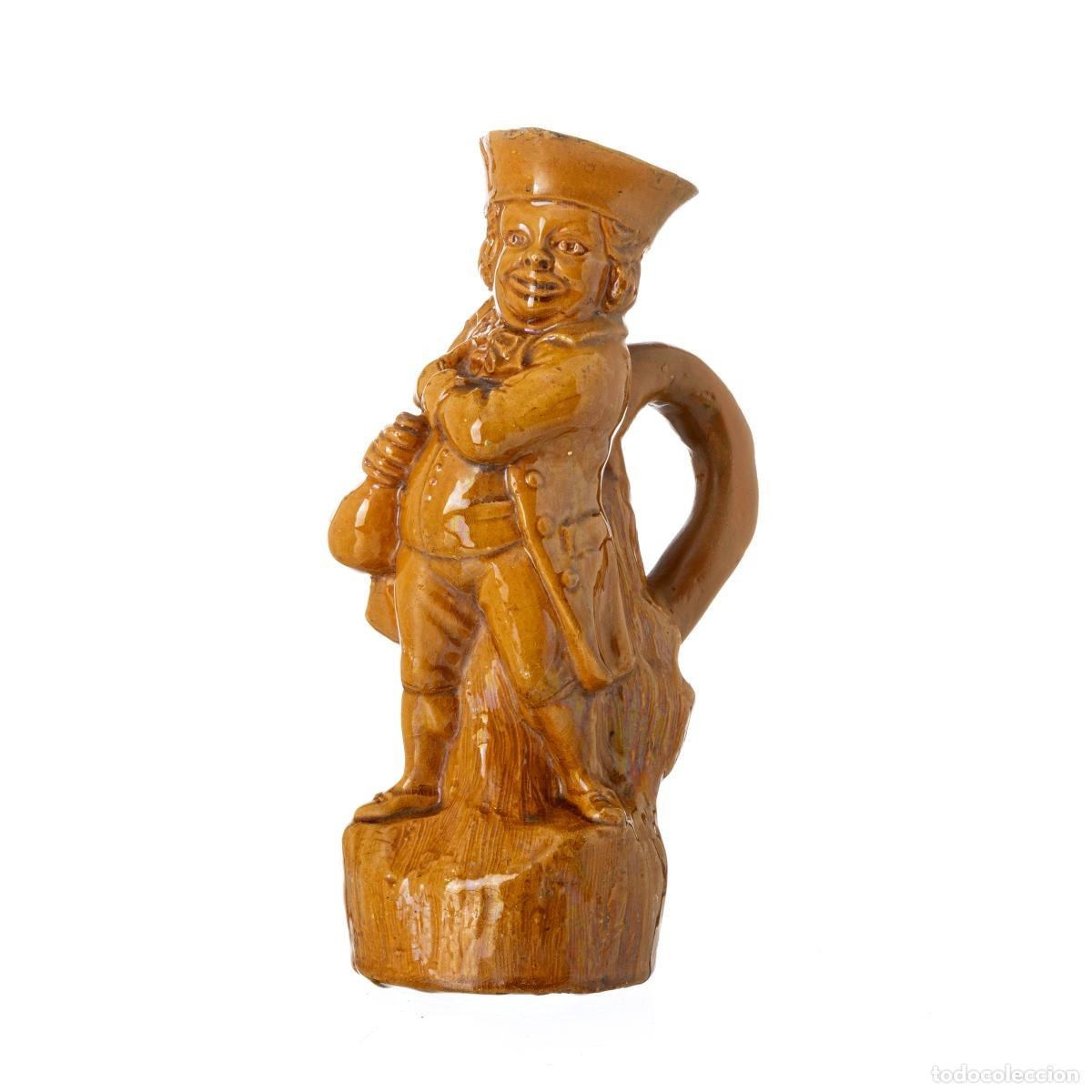 Antig&uuml;edades: Jarra Toby de loza