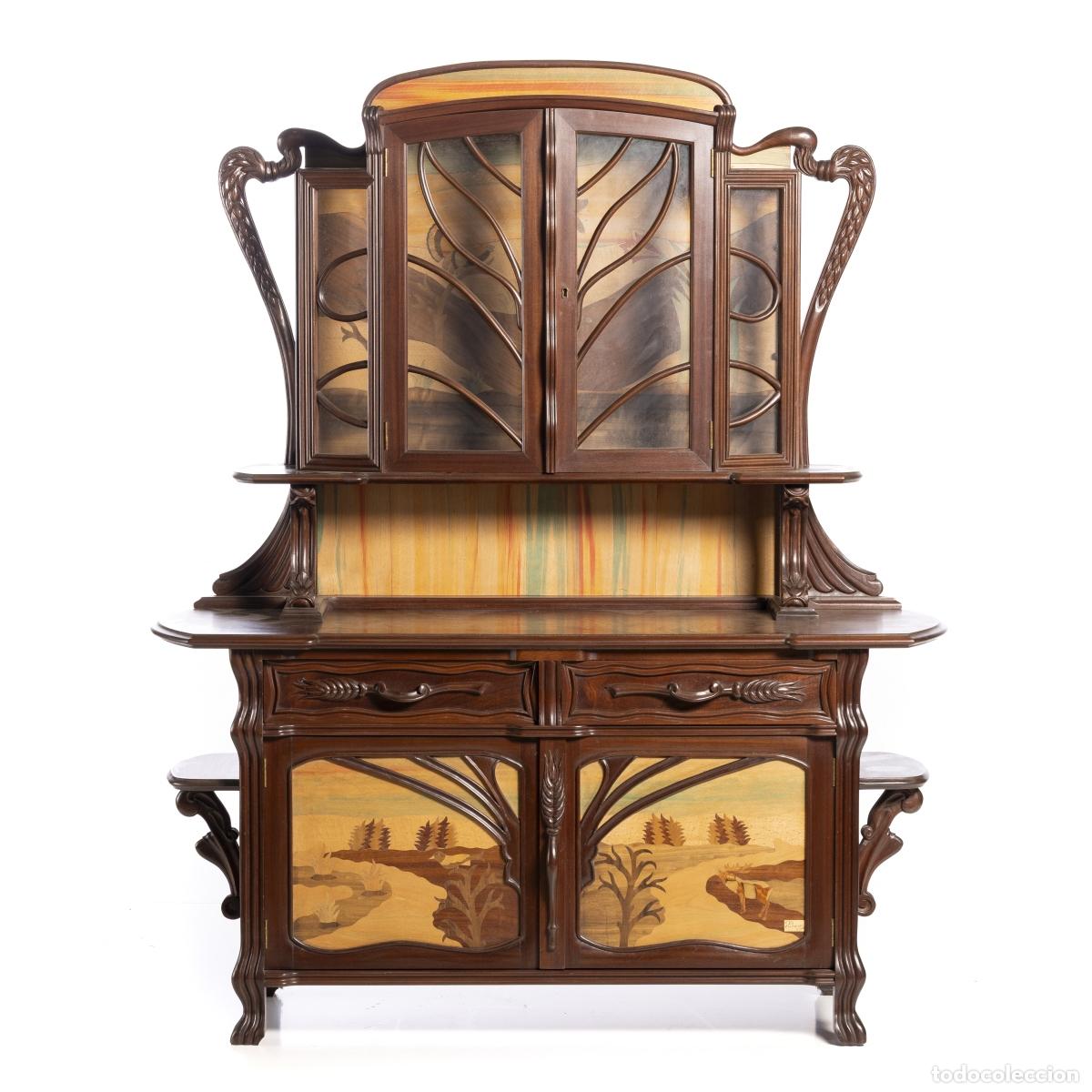 Antig&uuml;edades: armario Art Nouveau