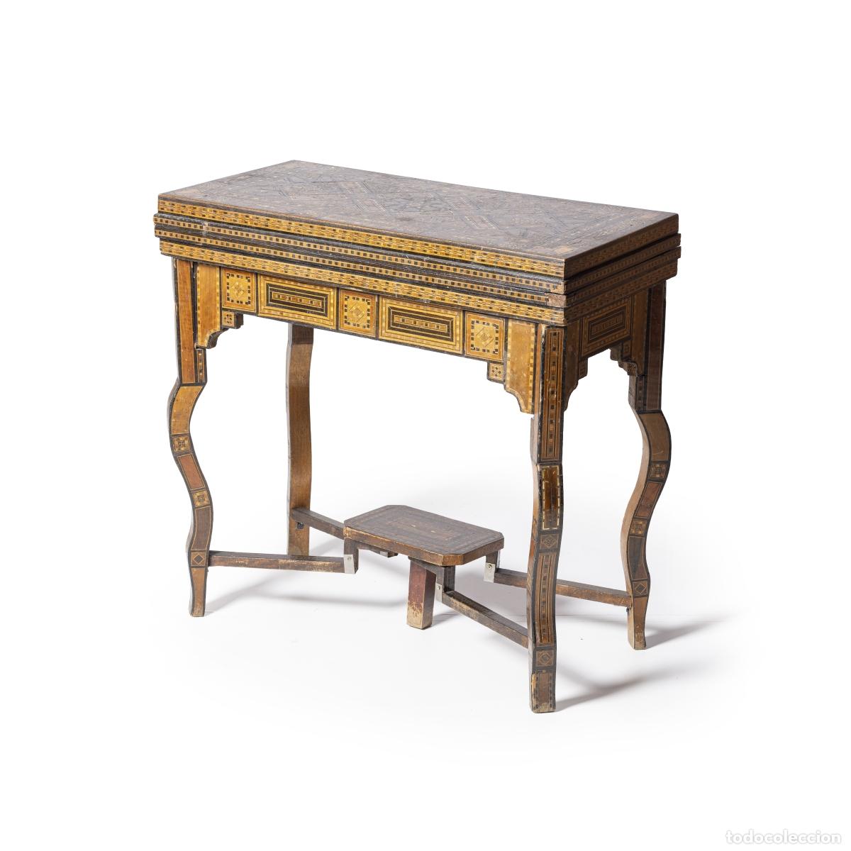 Antig&uuml;edades: MESA DE JUEGO - Foto 2
