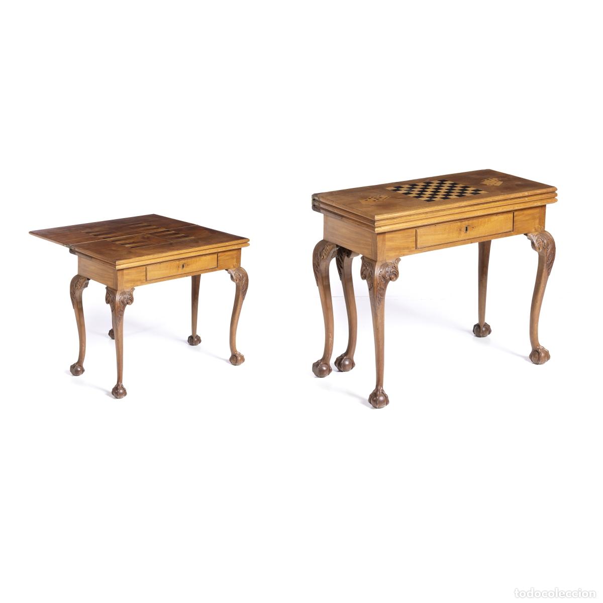 Antiquit&auml;ten: Mesa de juego de tres tableros, poco com&uacute;n, Rey Juan V