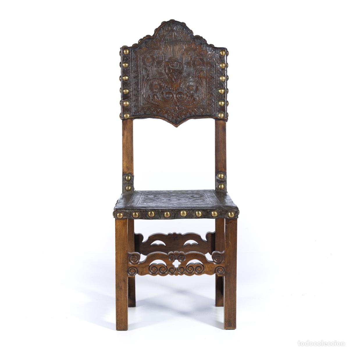 Antig&uuml;edades: SILLA DEL SIGLO XVII - Foto 1