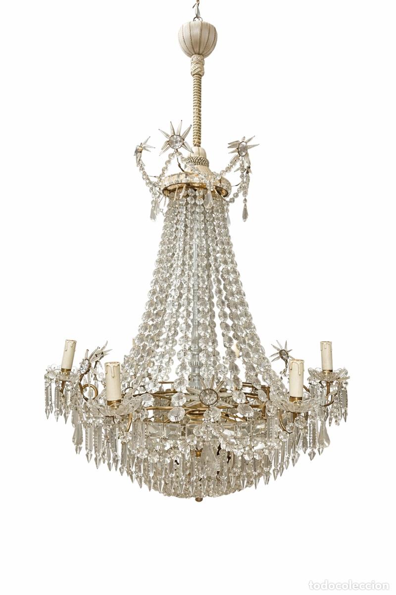 Antiguidades: Bolso estilo Mar&iacute;a con candelabro