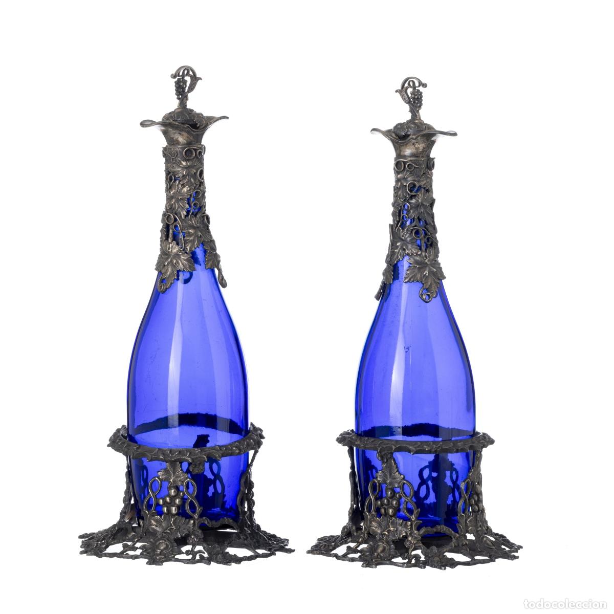 Antiguidades: PAR DE BOTELLAS