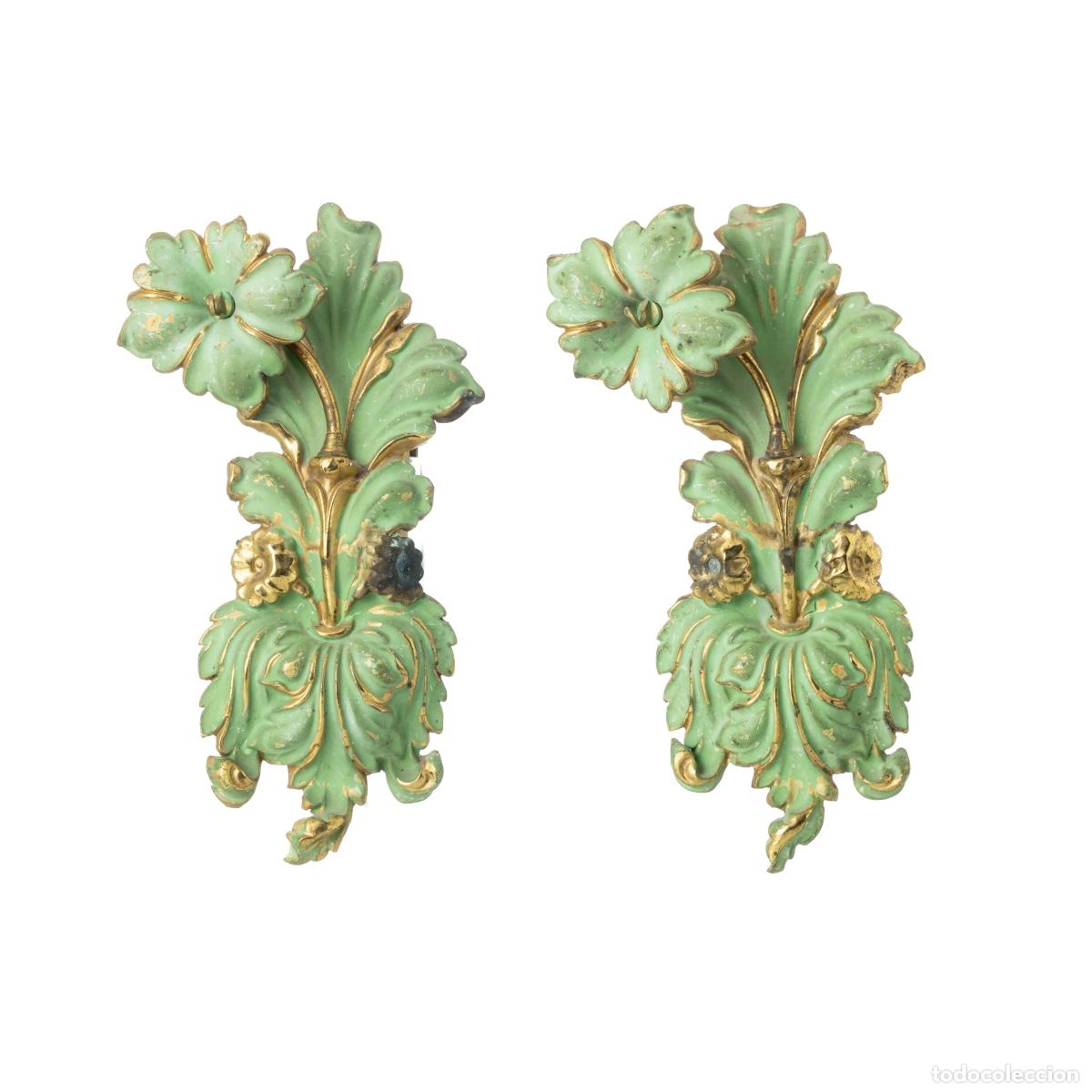 Antiquit&auml;ten: PAR DE BARRAS PARA CORTINAS