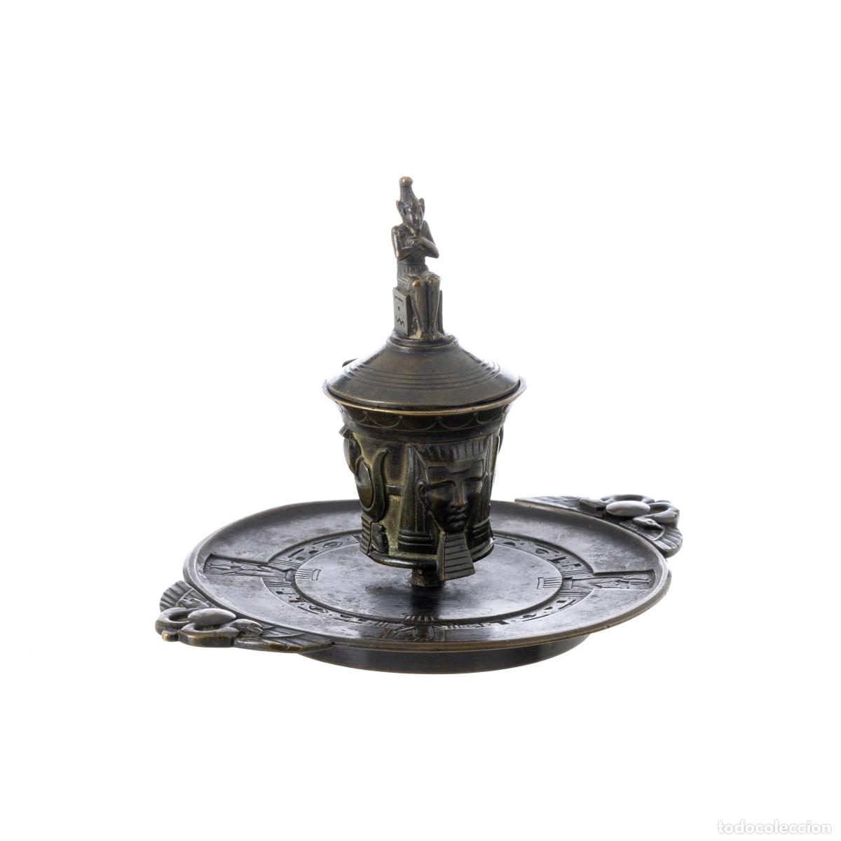 Antiquit&eacute;s: ALMOHADILLA DE ACOLCHADO DE BRONCE