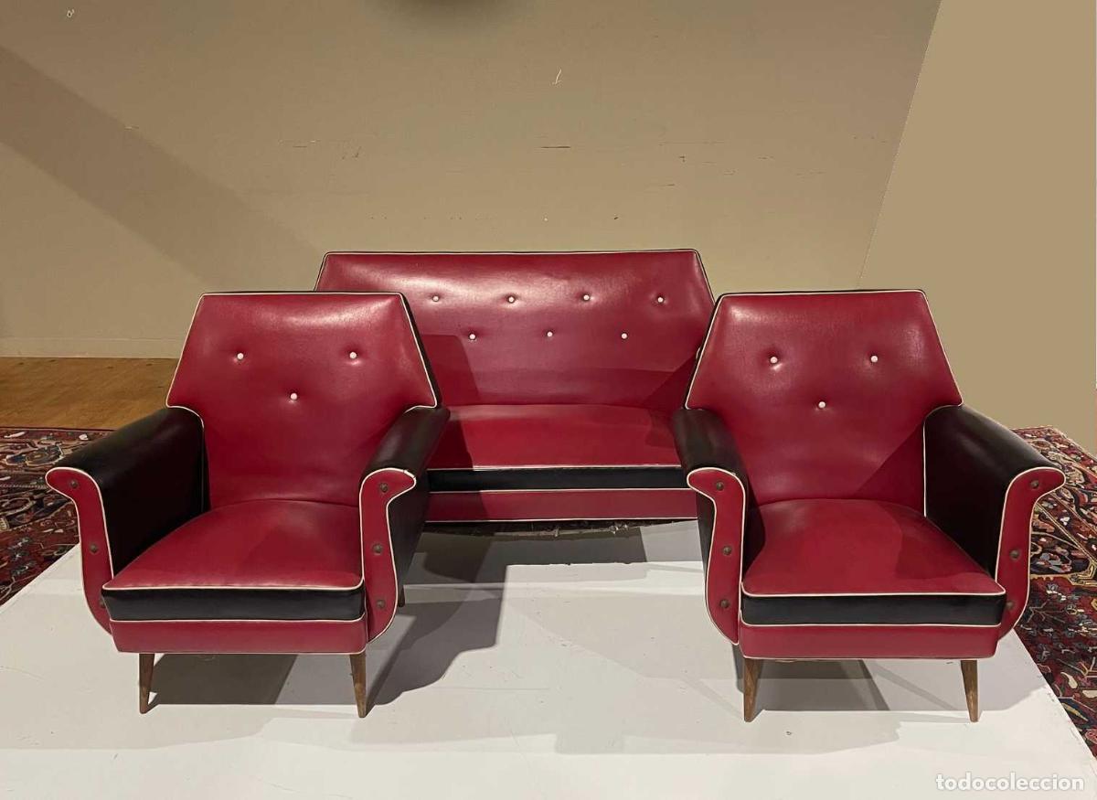 Oggetti Antichi: JUEGO DE SOF&Aacute; VINTAGE