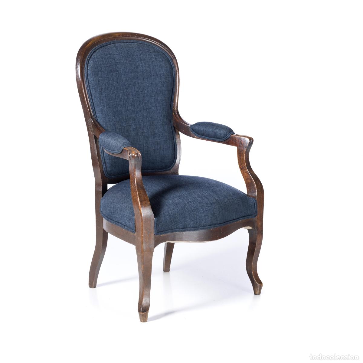 Antig&uuml;edades: SILLA CON REPOSABRAZOS