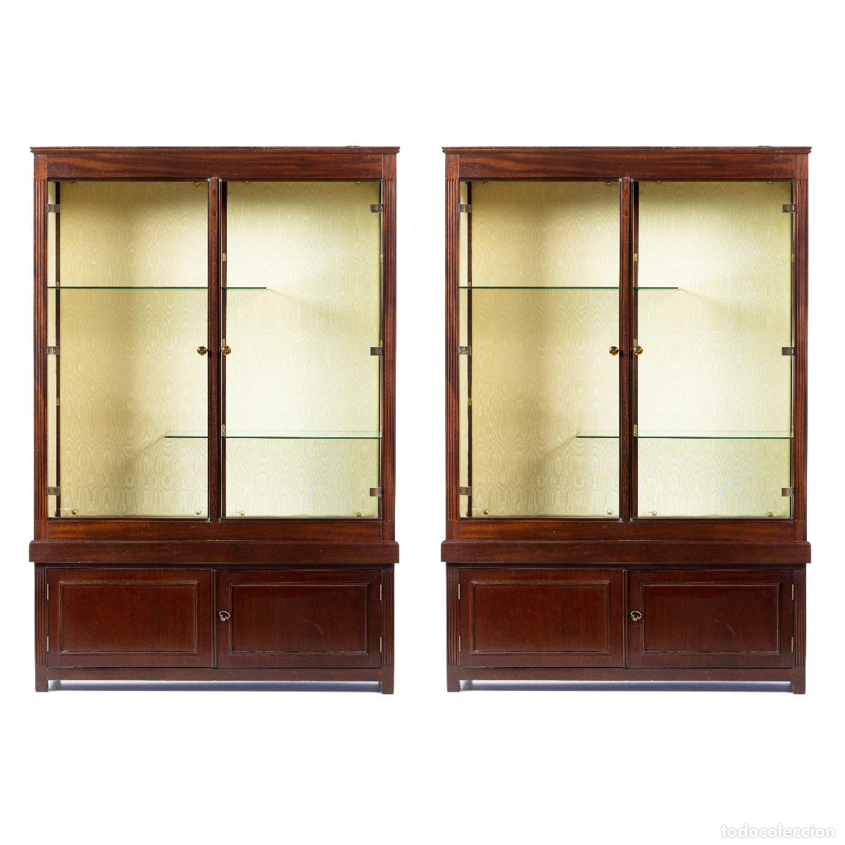 Antiques: PAR DE VITRINAS