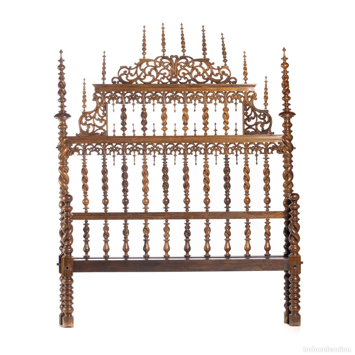 Antiguidades: cama de bobina