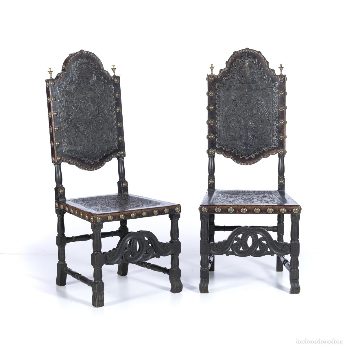 Antig&uuml;edades: PAR DE SILLAS