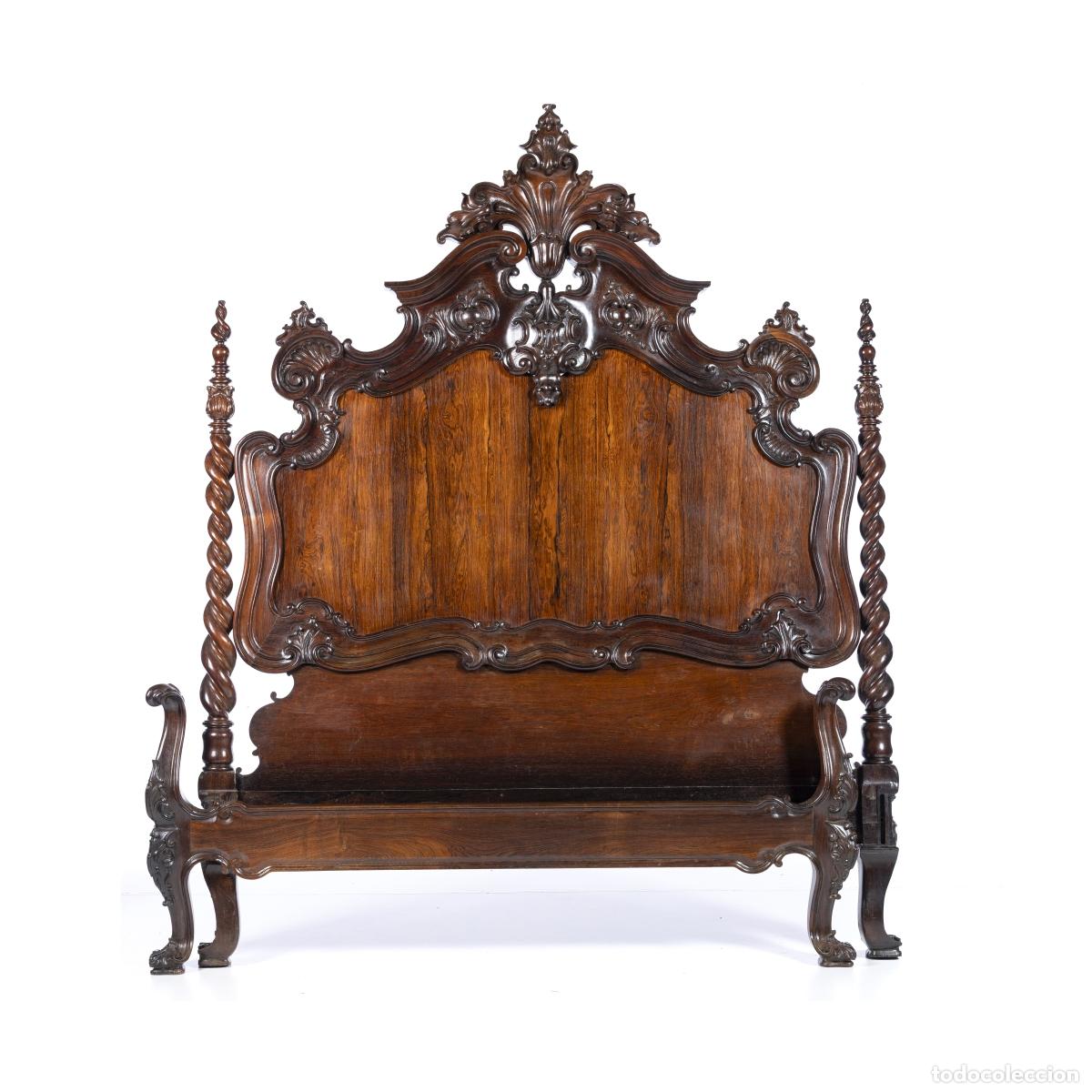 Oggetti Antichi: Cama al estilo del rey Juan V