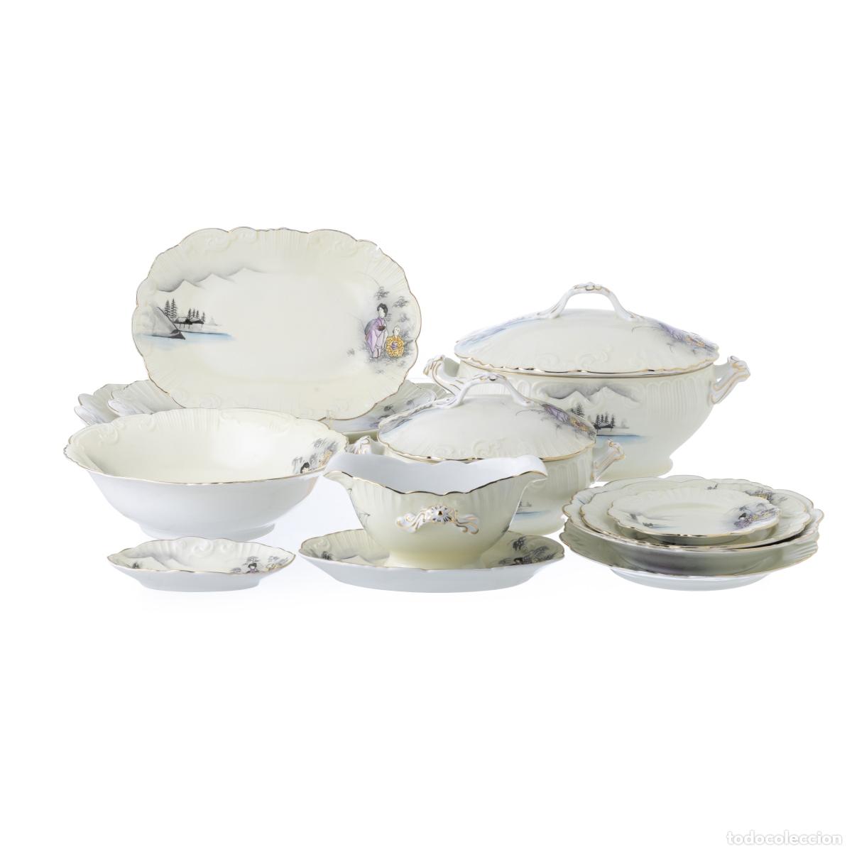 Antig&uuml;edades: Juego de vajilla Vista Alegre