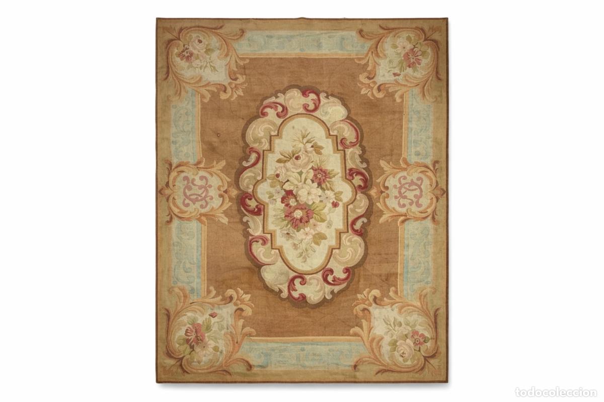 Antiques: Alfombra francesa