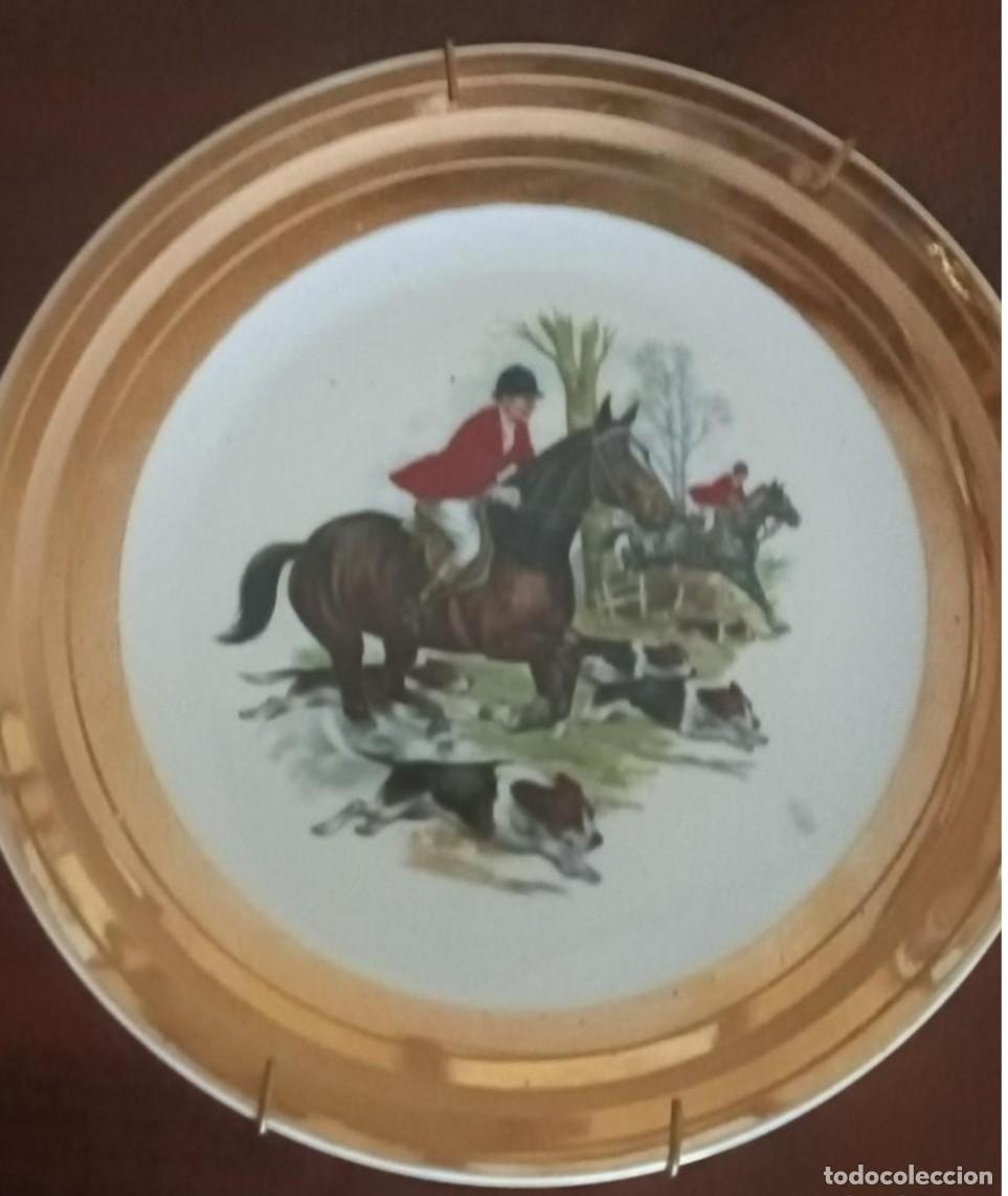 Antig&uuml;edades: Plato La caza del Zorro - Foto 1