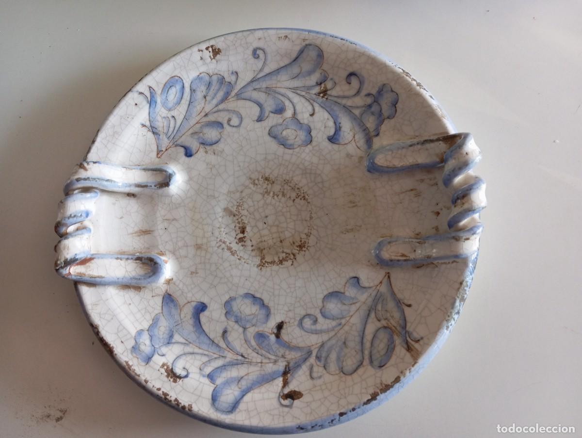 Antig&uuml;edades: PLATO CERAMICA CON ASAS - Foto 1