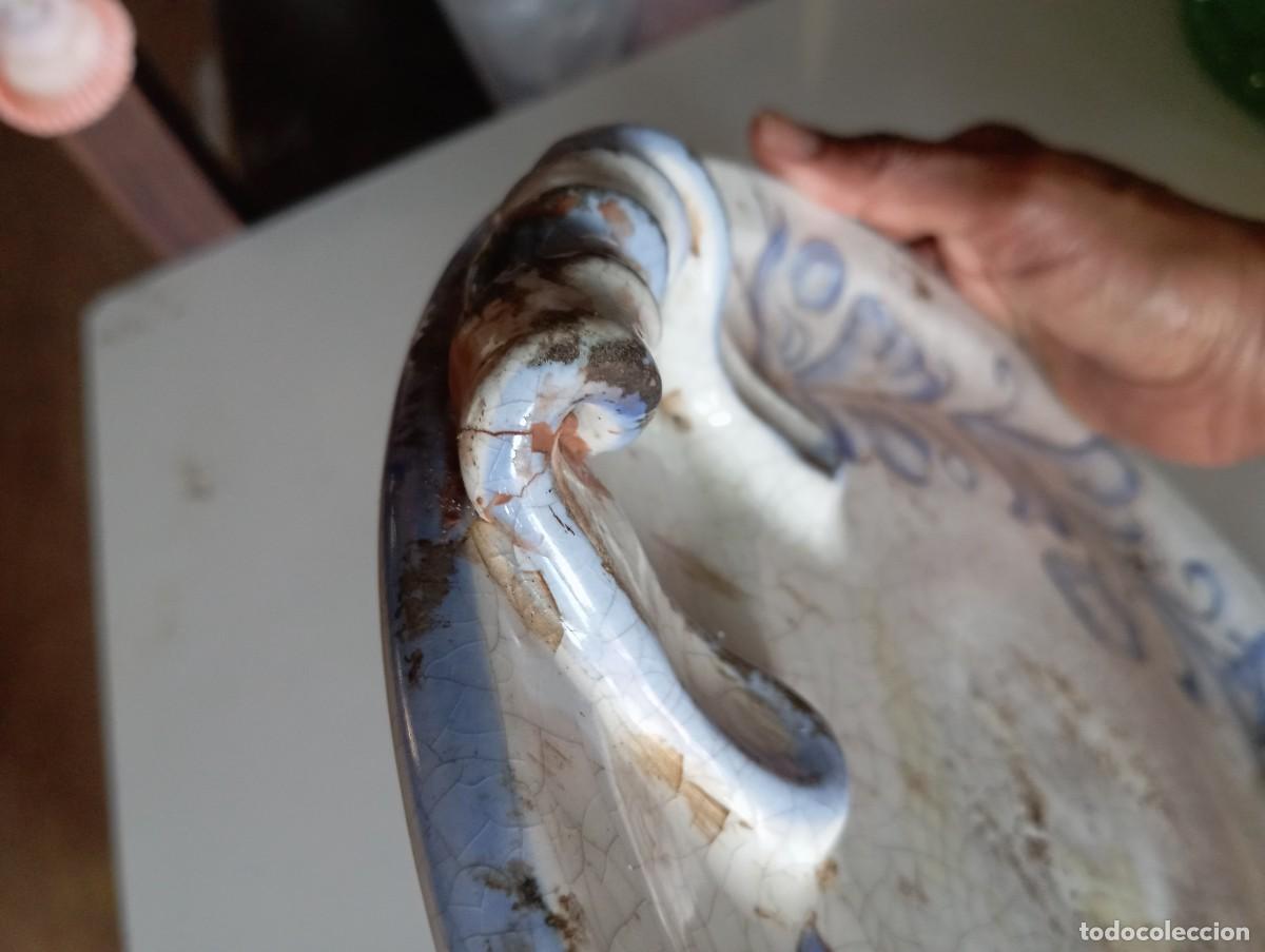 Antig&uuml;edades: PLATO CERAMICA CON ASAS - Foto 3