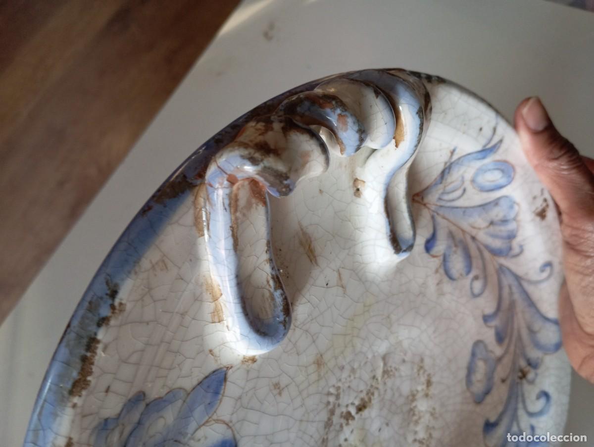 Antig&uuml;edades: PLATO CERAMICA CON ASAS - Foto 4