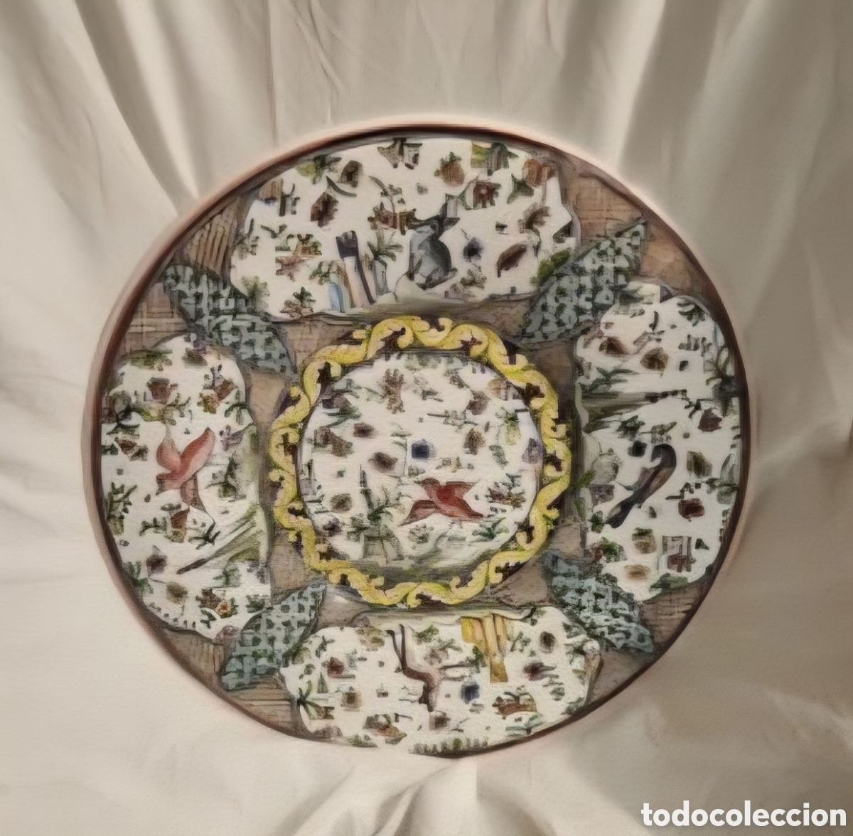 Oggetti Antichi: Plato Filcer Portugal S. XVII Decorativo