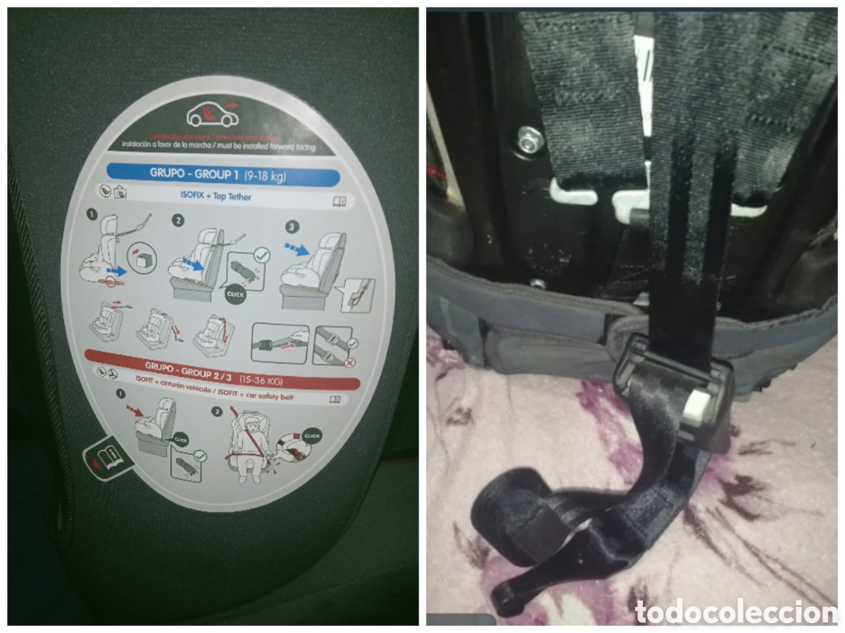 Antig&uuml;edades: Silla coche Vivitta Viz Fix - Foto 10