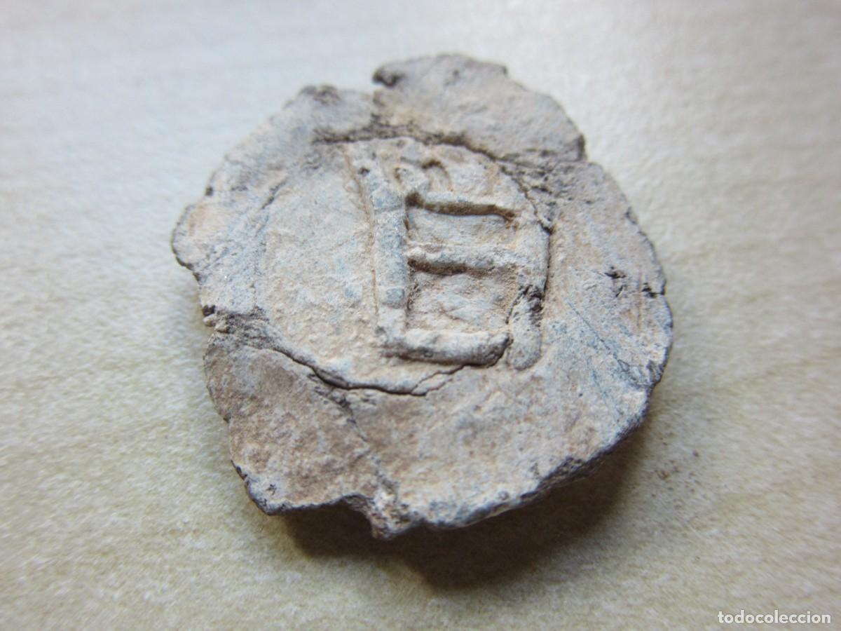 Oggetti Antichi: Sello o precinto de plomo Posible S XVII -XVIII Di&aacute;metro 2,3 cm