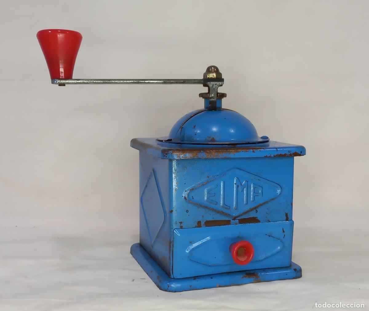 Antig&uuml;edades: MOLINILLO DE HOJALATA PARA CAFE - ELMA