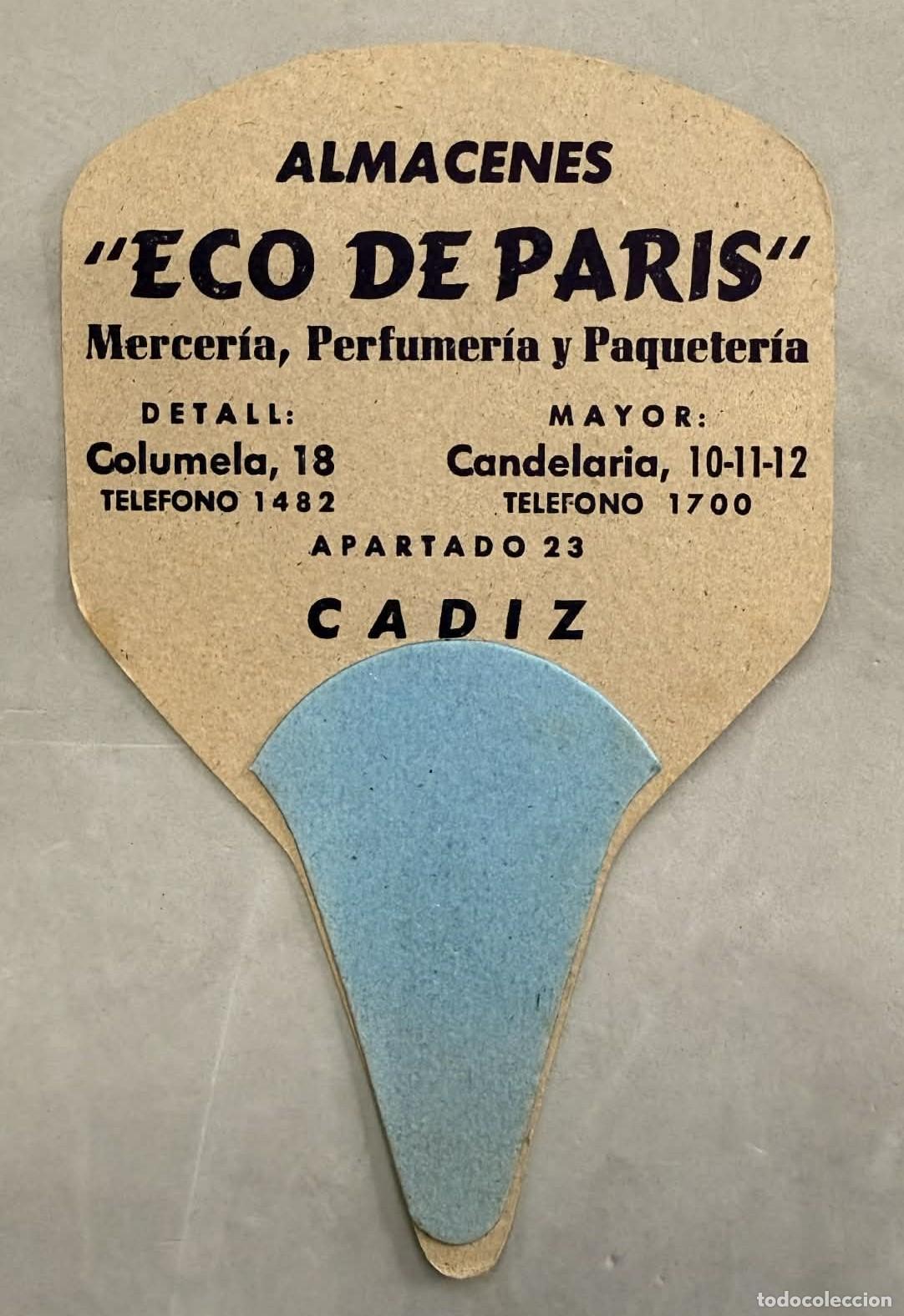 Antig&uuml;edades: ALMACENES ECO DE PARIS (C&Aacute;DIZ) PAYPAY-38 - Foto 2