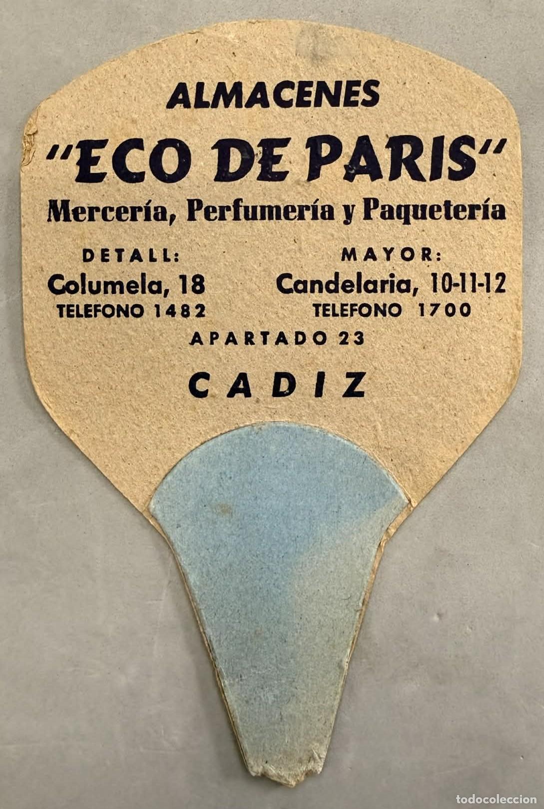 Antig&uuml;edades: ALMACENES ECO DE PARIS (C&Aacute;DIZ) PAYPAY-40 - Foto 2