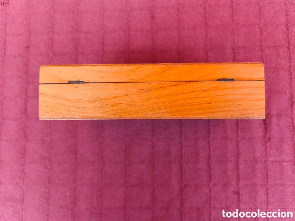 Antig&uuml;edades: CAJA ANTIGUA DE MADERA DE LABORES - Foto 4