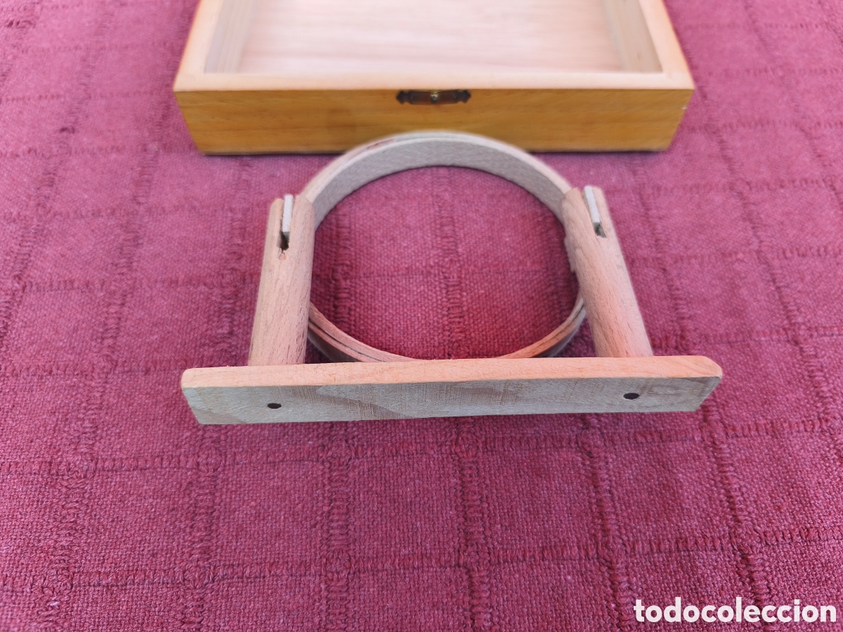 Antig&uuml;edades: CAJA ANTIGUA DE MADERA DE LABORES - Foto 12