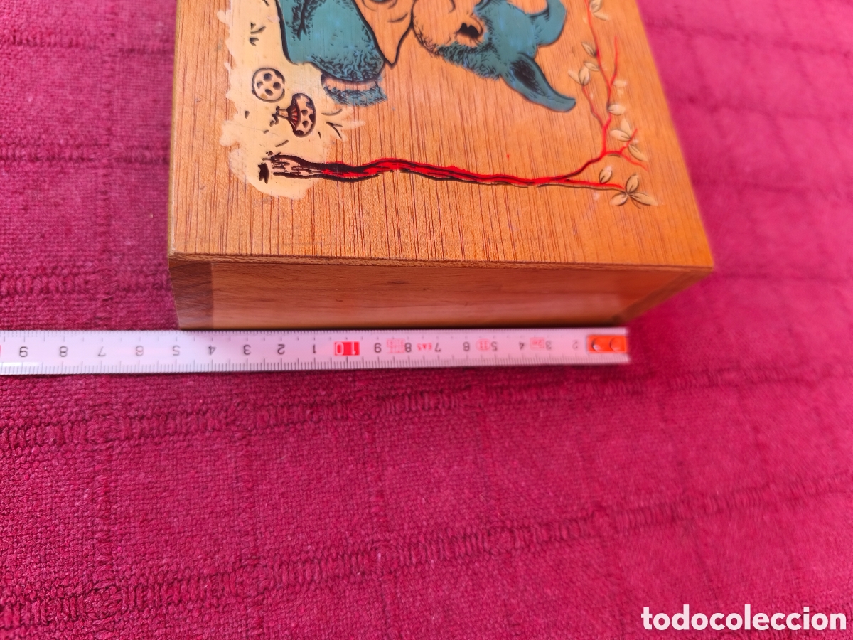 Antig&uuml;edades: CAJA ANTIGUA DE MADERA DE LABORES - Foto 16