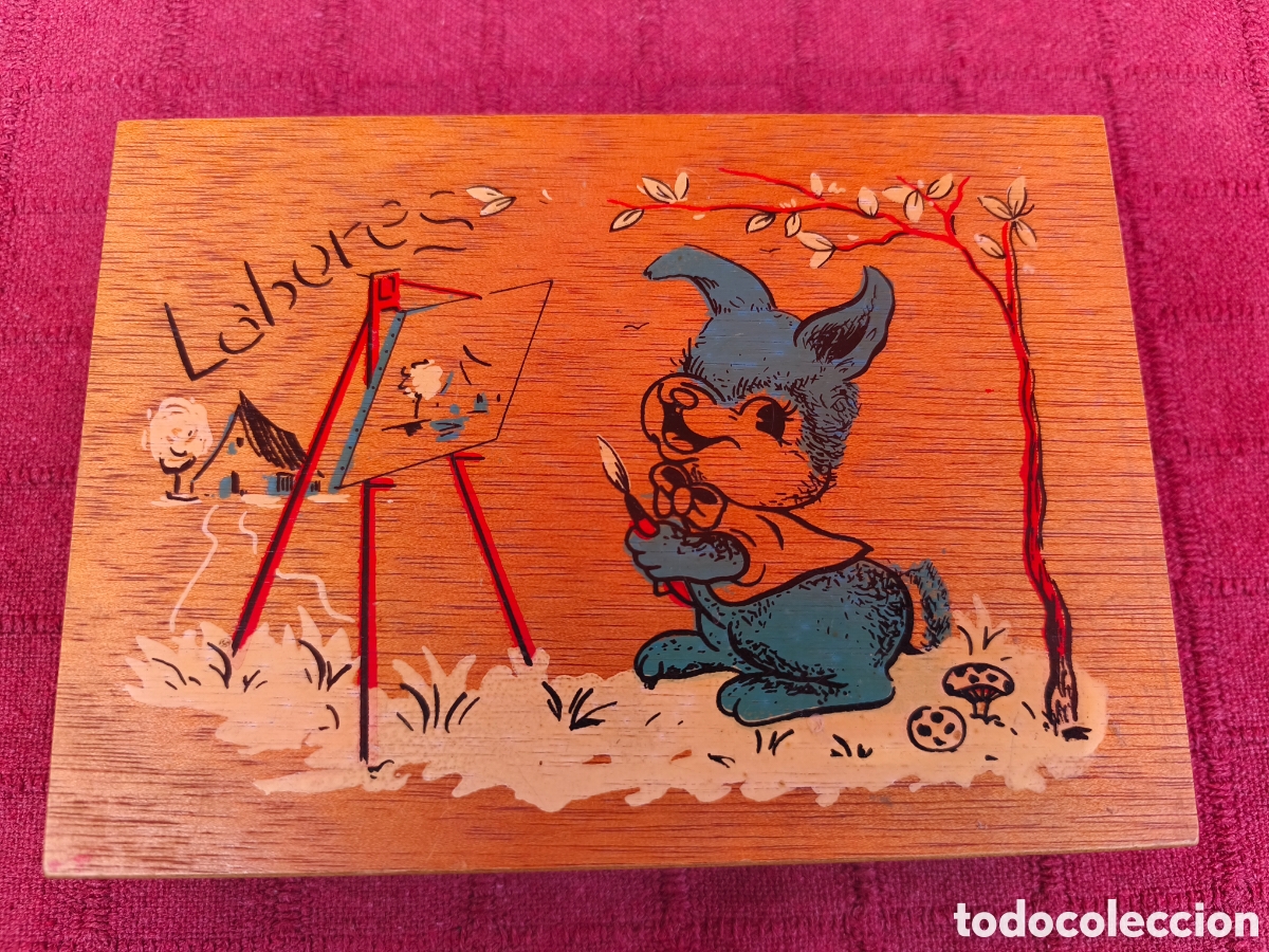 Antig&uuml;edades: CAJA ANTIGUA DE MADERA DE LABORES - Foto 1