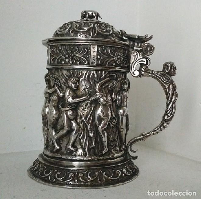 Antig&uuml;edades: JARRA DE PLATA, Orfebrer&iacute;a