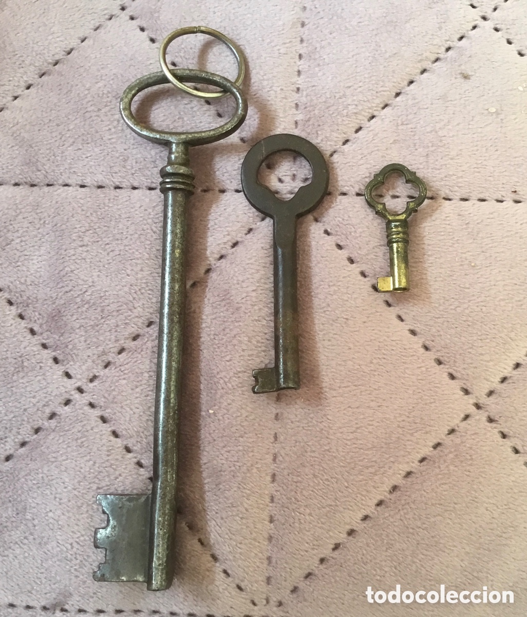 Antiquit&eacute;s: Llaves de metal vintage