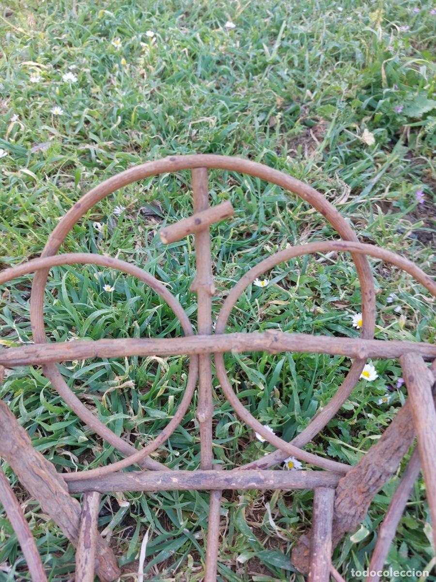 Antig&uuml;edades: CUNA PARA NI&Ntilde;O JESUS DE MADERA - Foto 2