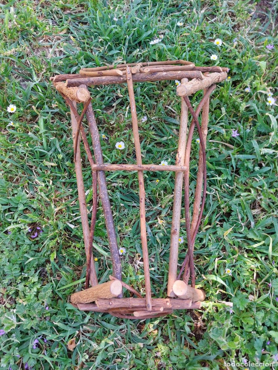 Antig&uuml;edades: CUNA PARA NI&Ntilde;O JESUS DE MADERA - Foto 3