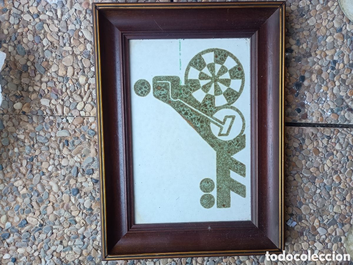 Antig&uuml;edades: Cer&aacute;mica azulejo popular - Foto 1