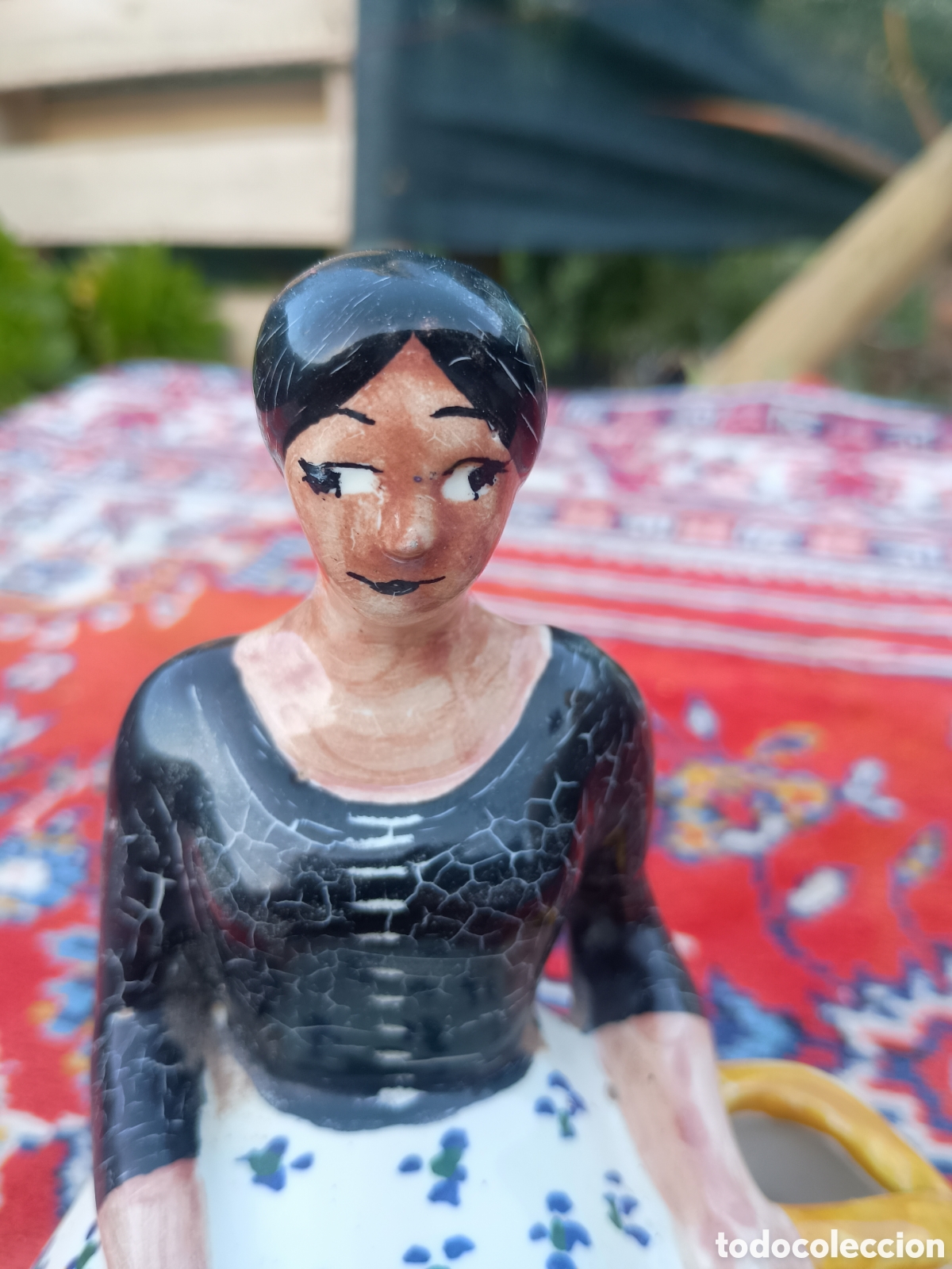 Antig&uuml;edades: Cer&aacute;mica mujer campesina - Foto 2
