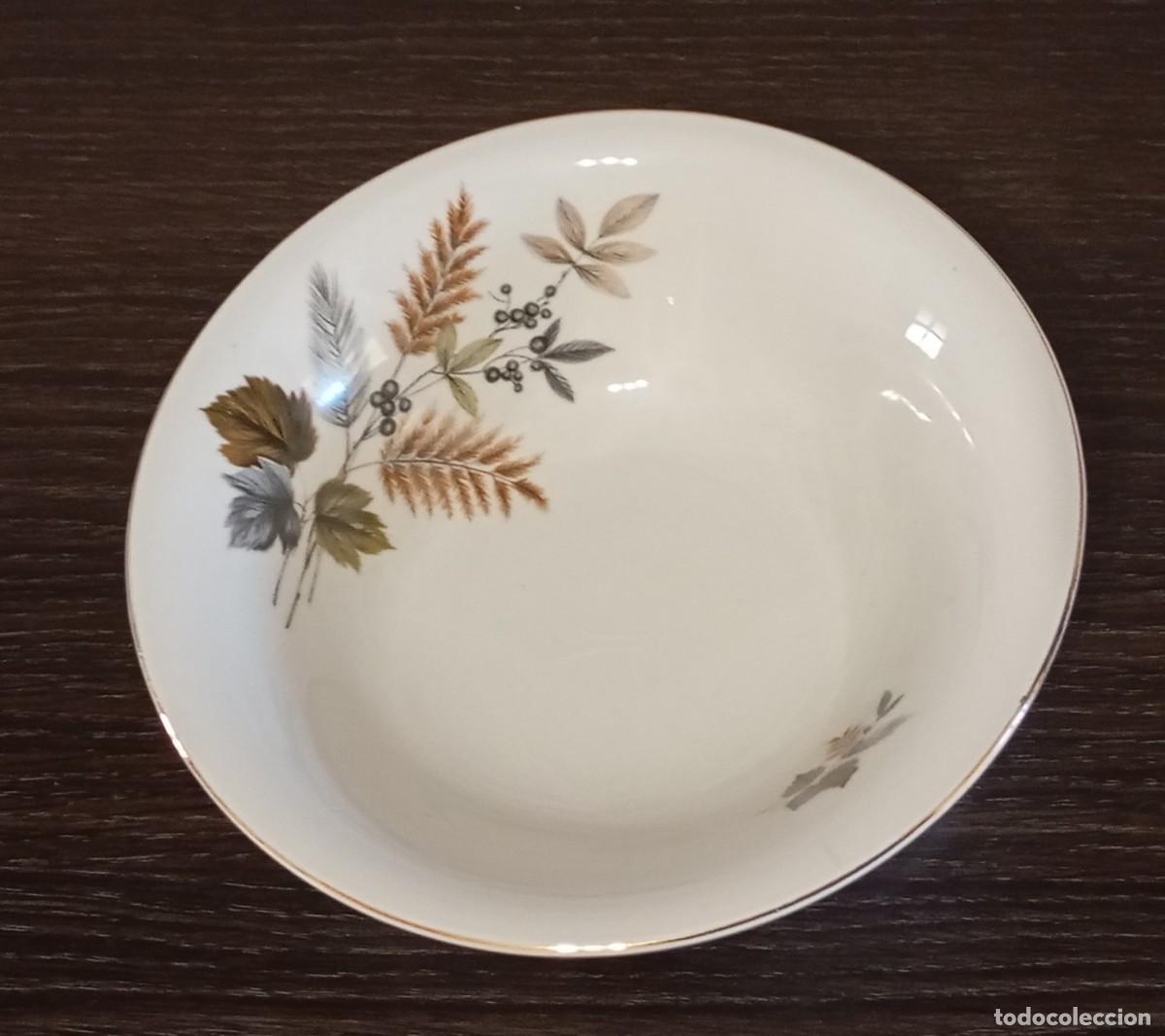 Antiquit&auml;ten: BONITO CUENCO DE PORCELANA DE W.H. GRINDLEY & CO. LTD,LINEA SATIN WHITE,VINTAGE DE 1950