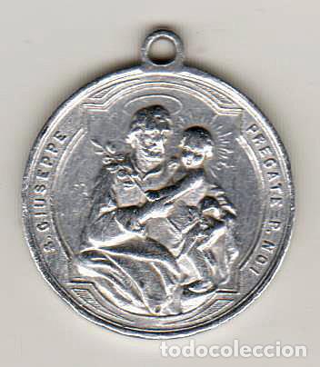 Antig&uuml;edades: S. GIUSEPPE - REVERSO O MARIA CONDETTA SENZA PECCATO - PERFECTO ESTADO