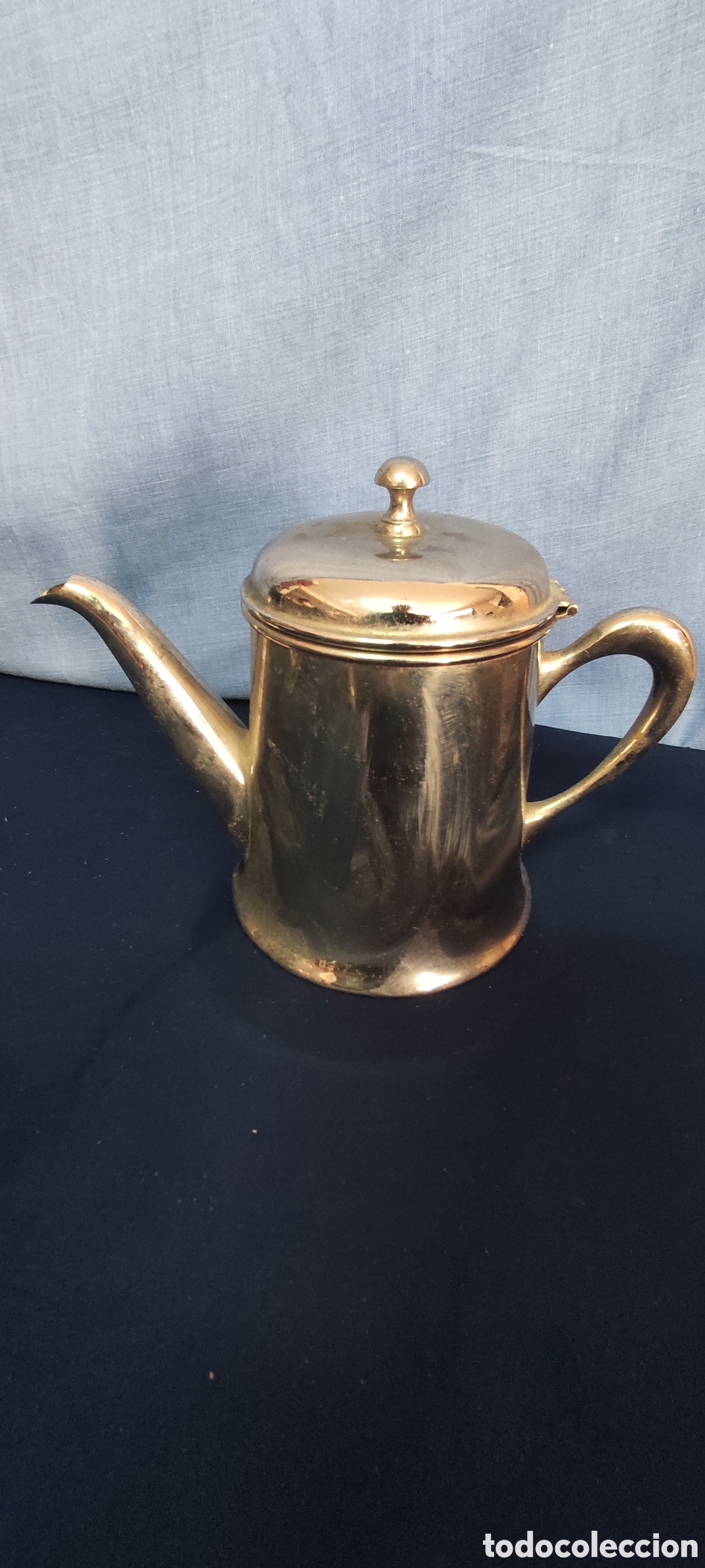 Antig&uuml;edades: Tetera de aluminio vintage - Foto 7