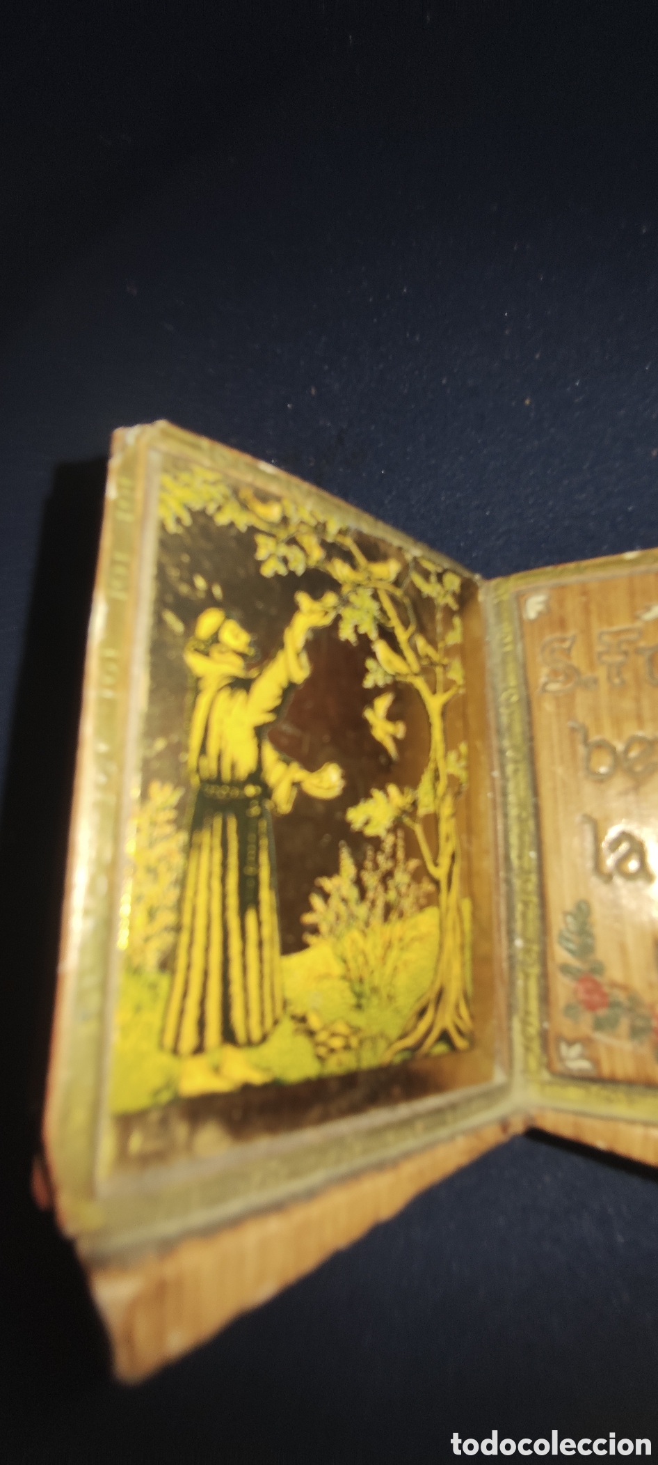 Antig&uuml;edades: D&iacute;ptico religioso San Francisco - Foto 4
