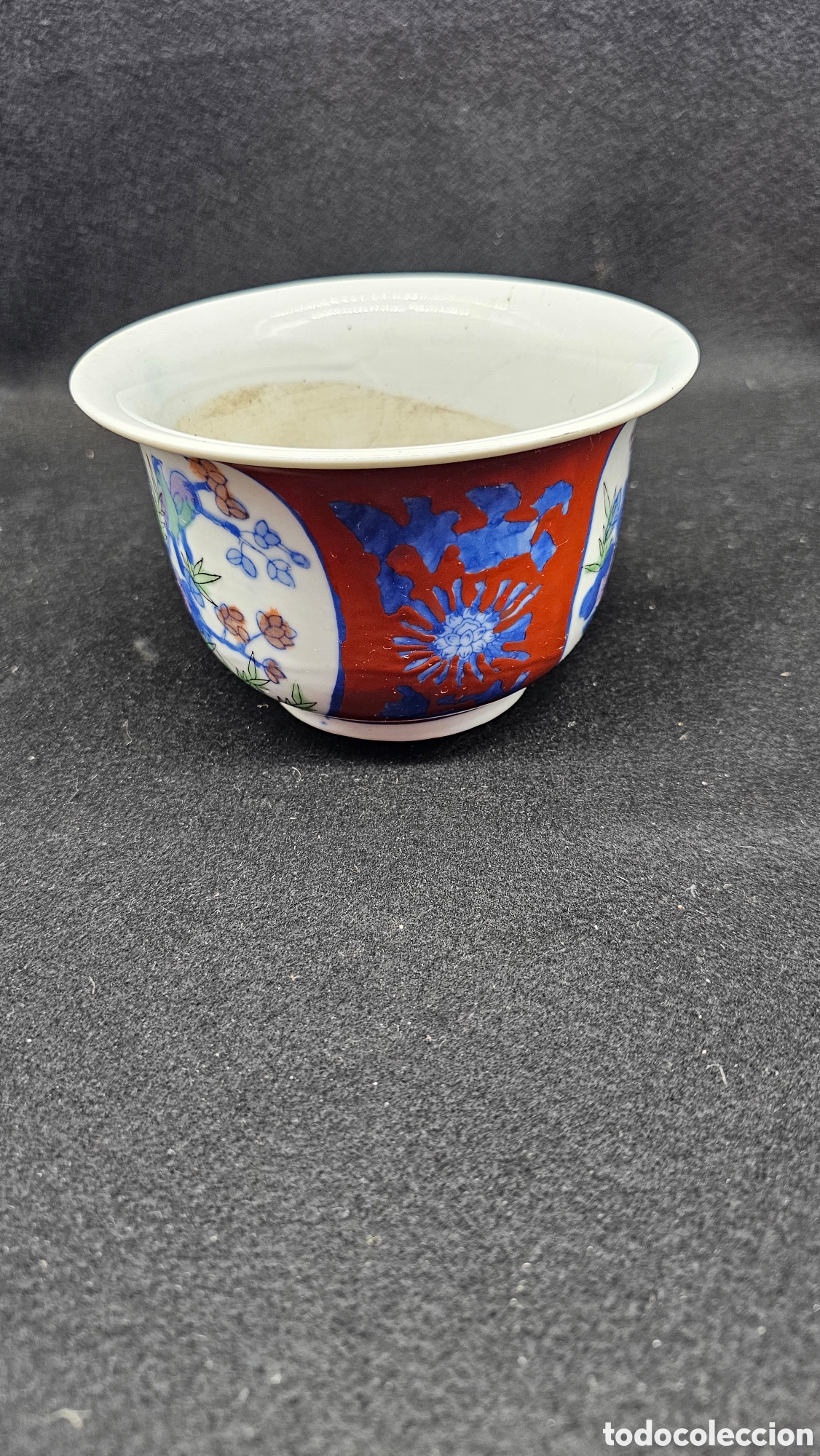 Antiquit&auml;ten: Antiguo macetero de porcelana