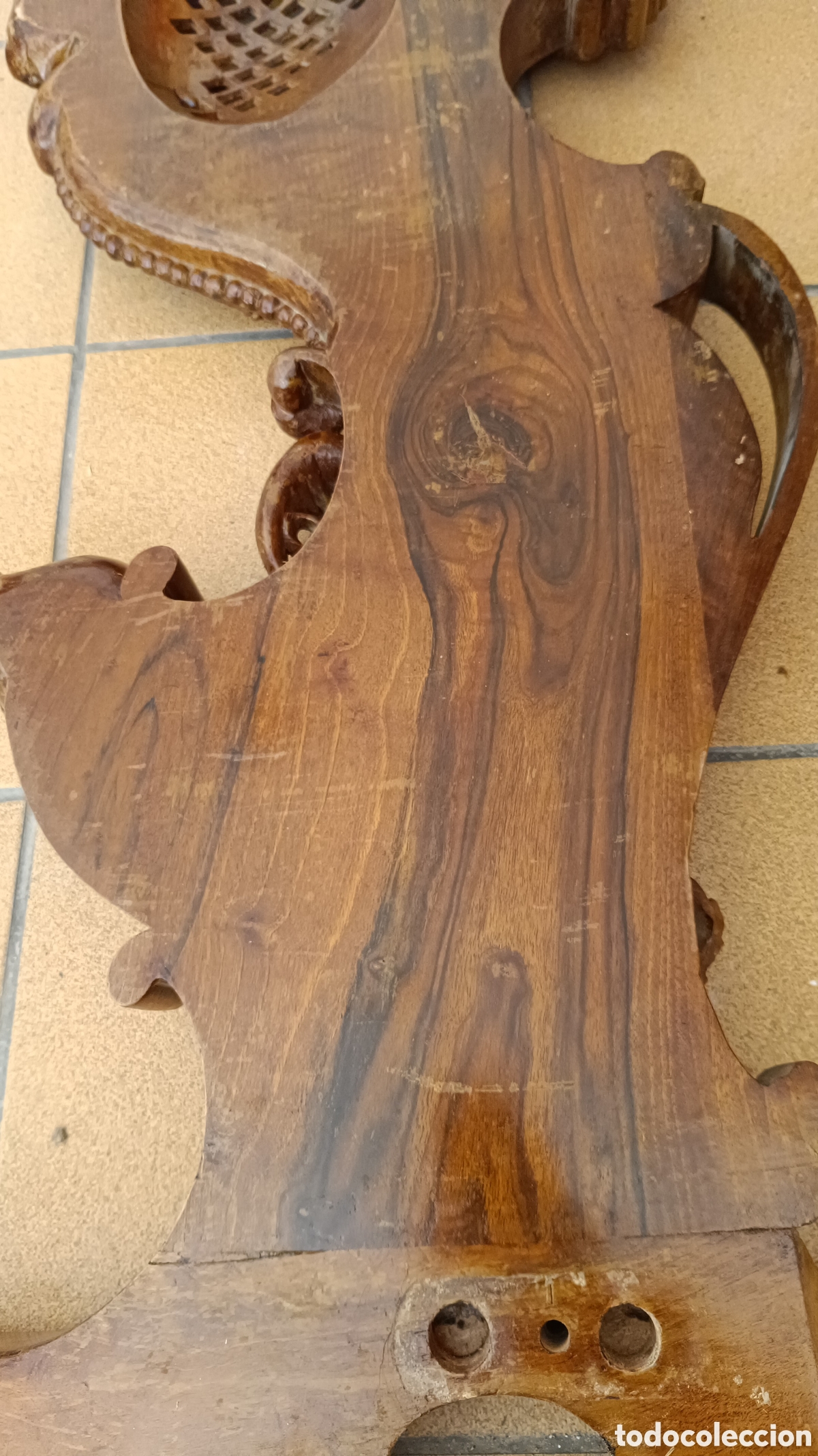 Antig&uuml;edades: Cabecero y piecero de cama Luis XV - Foto 4