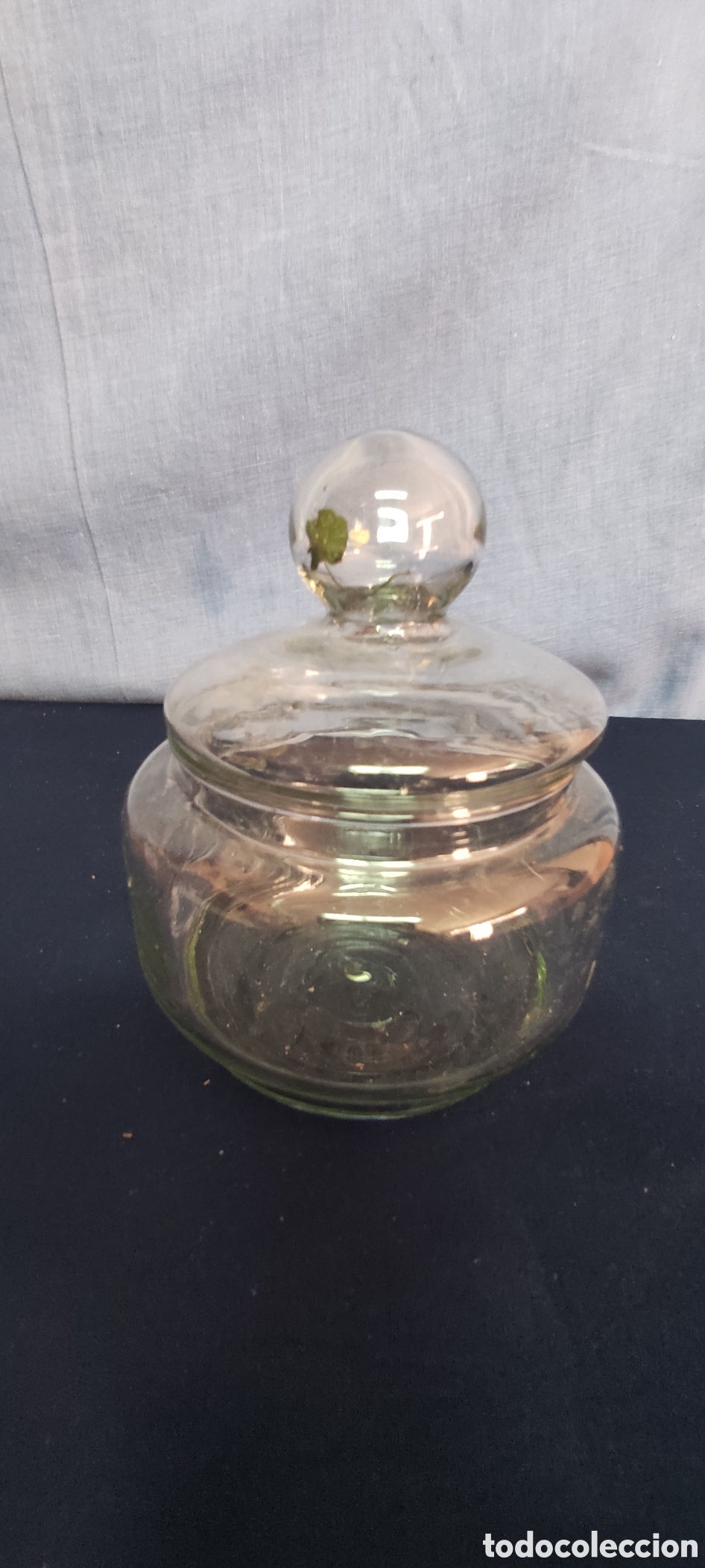 Antig&uuml;edades: Bombonera de cristal - Foto 2
