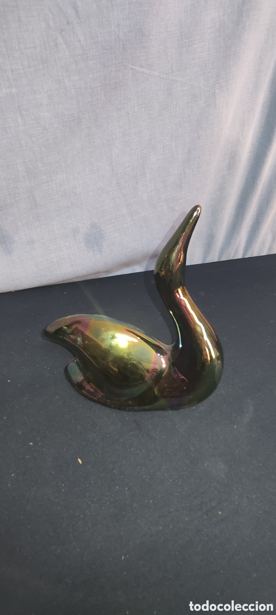 Antig&uuml;edades: Figura cisne cristal - Foto 2