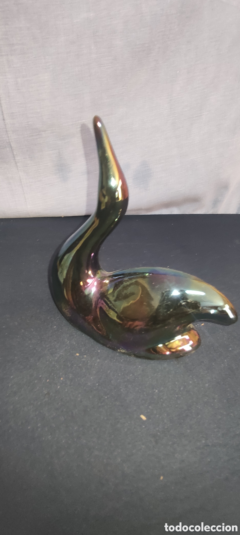 Antig&uuml;edades: Figura cisne cristal - Foto 4