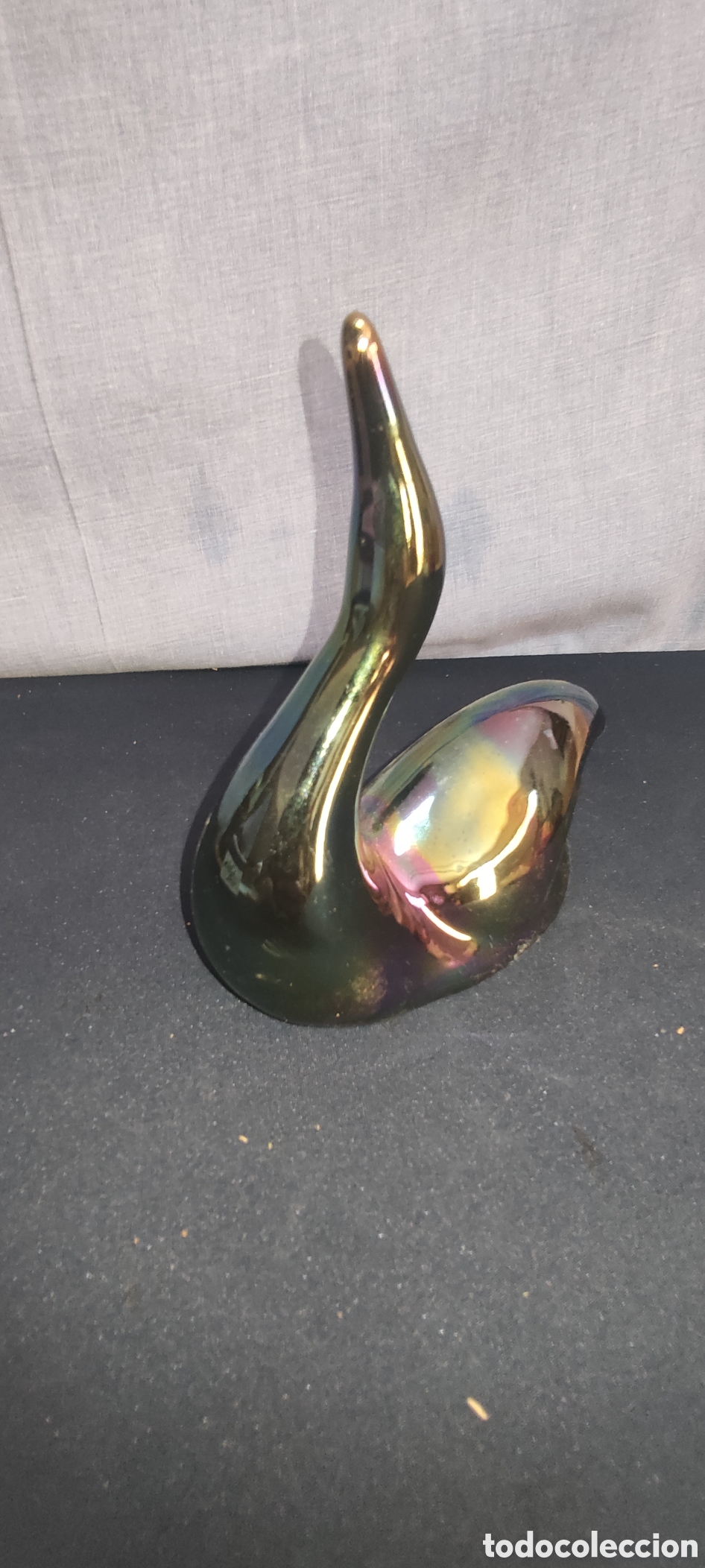 Antig&uuml;edades: Figura cisne cristal - Foto 6