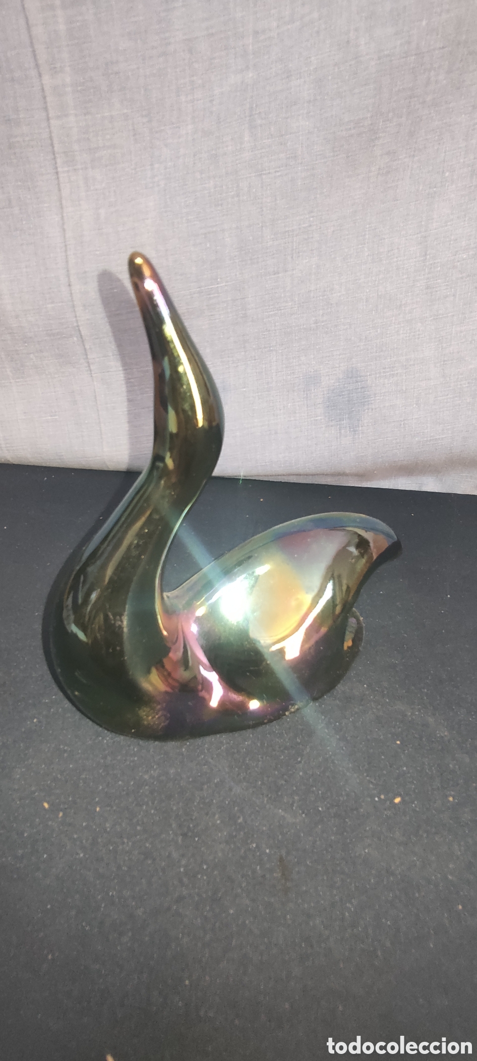 Antig&uuml;edades: Figura cisne cristal - Foto 7